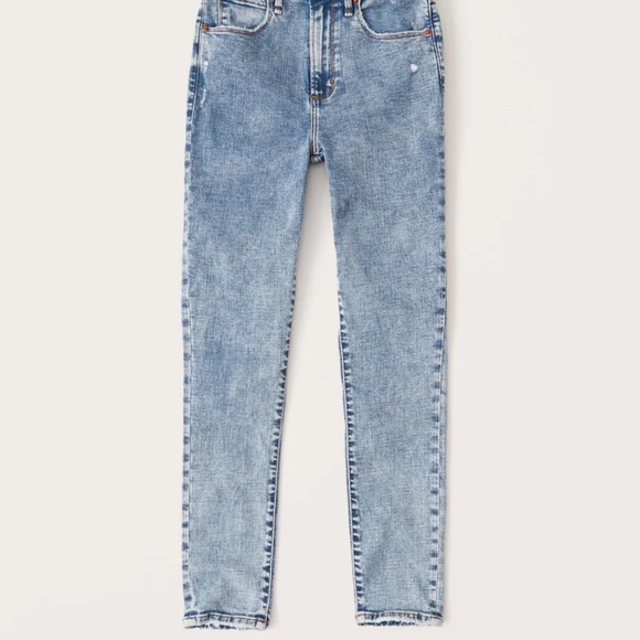 Curve Love High Rise Super Skinny Ankle Jeans in Medium Wash - Picture 8 of 12